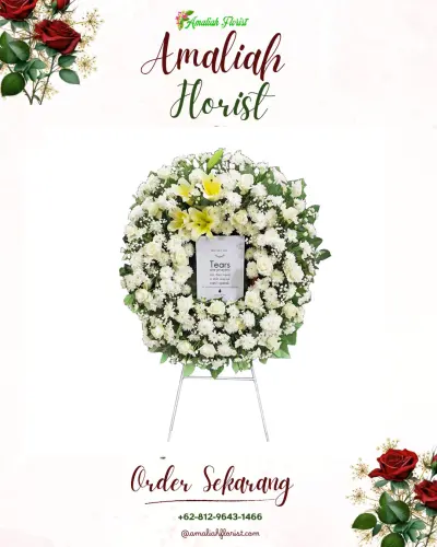 Krans Bunga Duka Cita di Bumi Samami Bandung